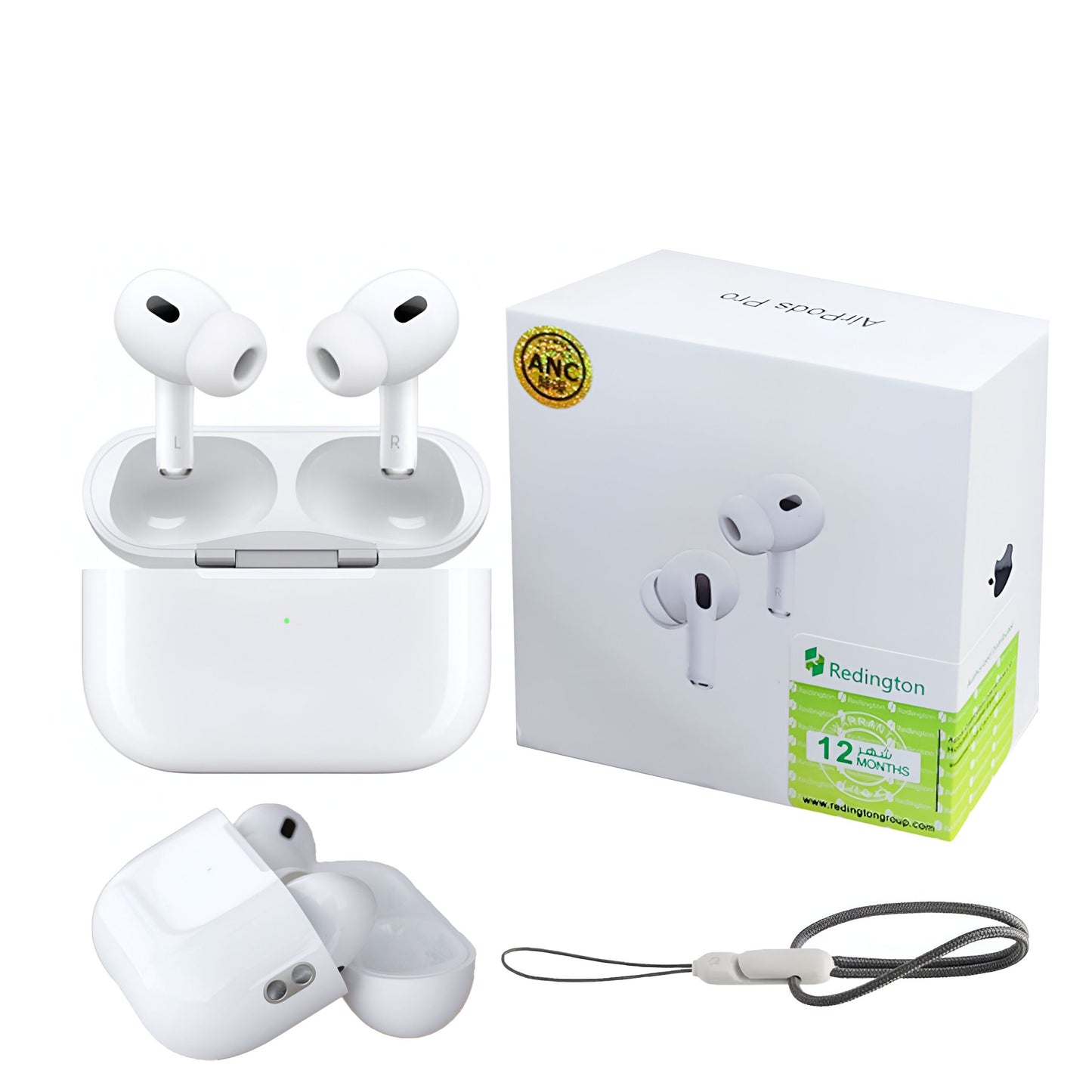 AirPods Pro 2 White (Buzzer Edition) – Premium Sound & Sleek Design